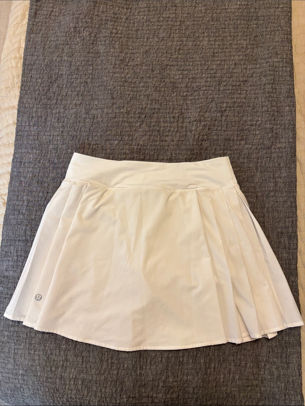 lululemon athletica White Pleated Skirt